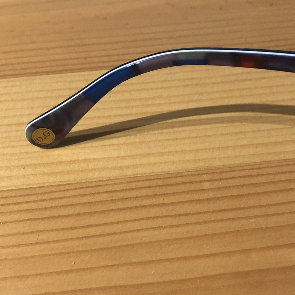 D&G Dolce & Gabbana Sunglasses in Blue and White - Picture 3 of 5